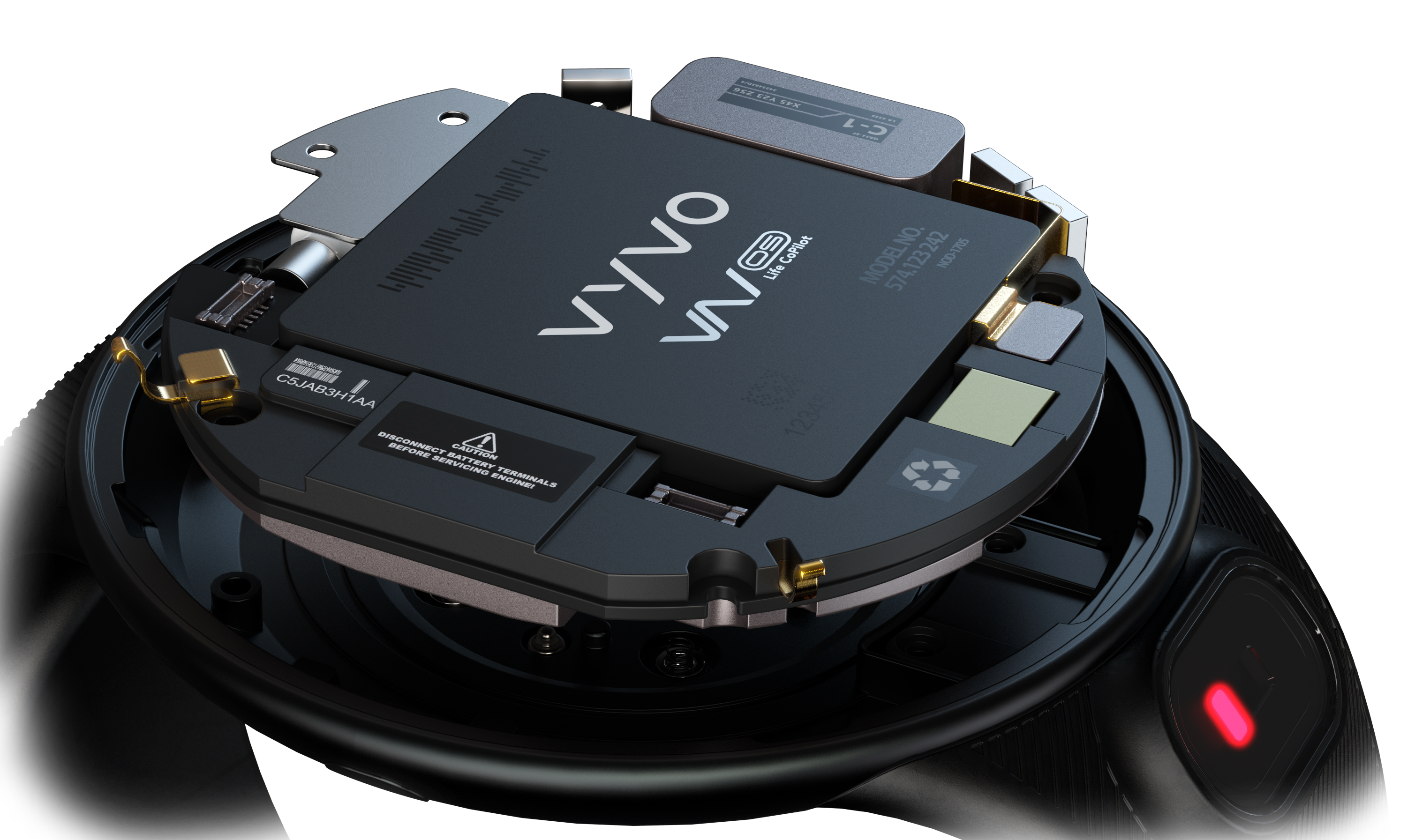 BioSense Watch with encryption visualization